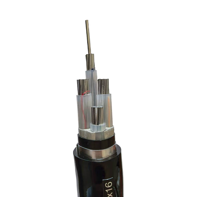 How does the flexibility of aluminum core power cord change under low temperature conditions?